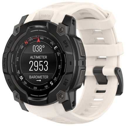 xDfind Quick-release Silicone Watch Band, For Garmin Instinct 3 AMOLED 45mm / Solar 45mm