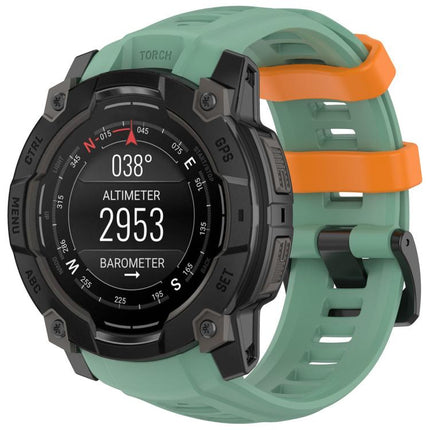 xDfind Quick-release Silicone Watch Band, For Garmin Instinct 3 AMOLED 45mm / Solar 45mm