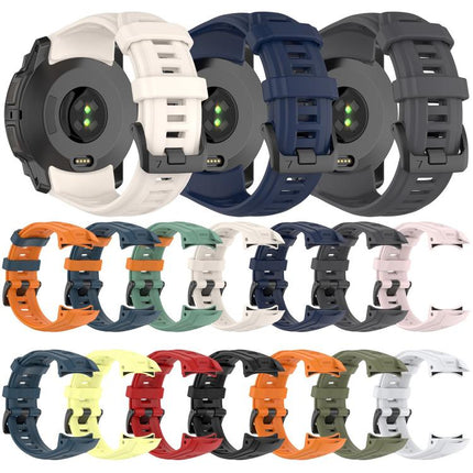 xDfind Quick-release Silicone Watch Band, For Garmin Instinct 3 AMOLED 50mm / Solar 50mm