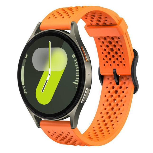 xDfind Breathable Silicone Watch Band, For Samsung Galaxy Watch 7 / 6 / 5 / FE
