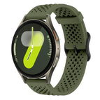 For Samsung Galaxy Watch 7 / 6 / 5 / FE / Army Green