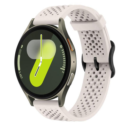 xDfind Breathable Silicone Watch Band, For Samsung Galaxy Watch 7 / 6 / 5 / FE