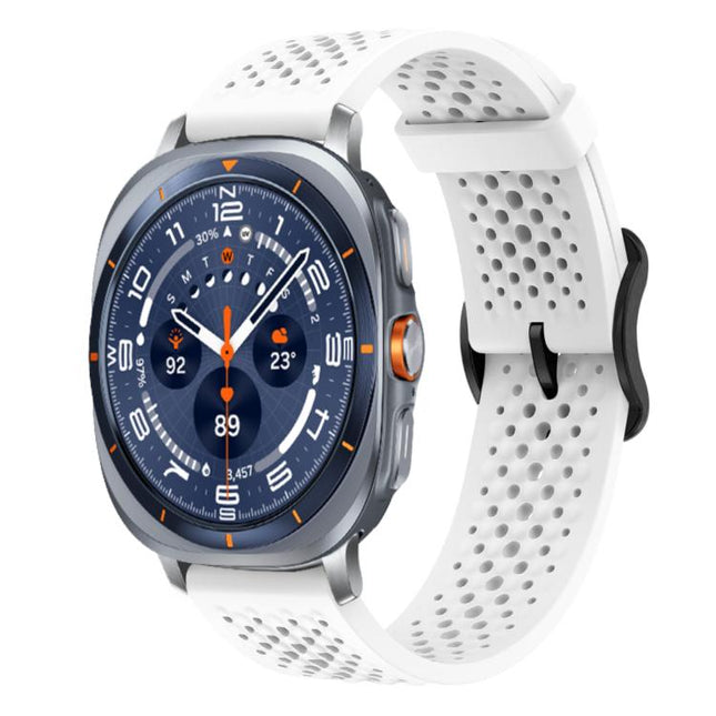xDfind Breathable Silicone Watch Band, For Galaxy Watch Ultra2 2026 / 2025 / 1 2024, For Galaxy Watch9 / 8 / 8 Classic
