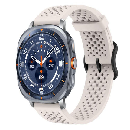 xDfind Breathable Silicone Watch Band, For Galaxy Watch Ultra2 2026 / 2025 / 1 2024, For Galaxy Watch9 / 8 / 8 Classic