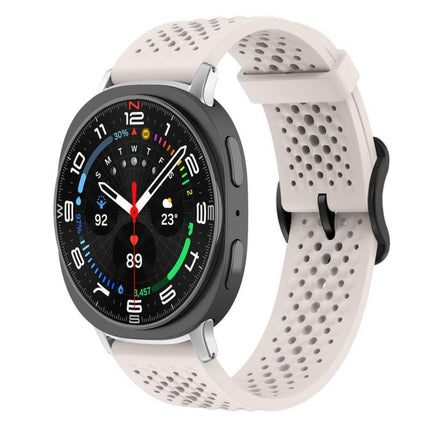 xDfind Breathable Silicone Watch Band, For Galaxy Watch Ultra2 2026 / 2025 / 1 2024, For Galaxy Watch9 / 8 / 8 Classic