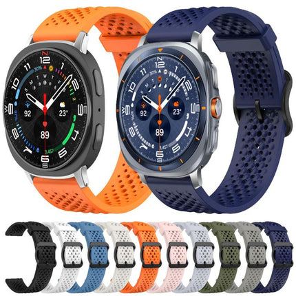 xDfind Breathable Silicone Watch Band, For Galaxy Watch Ultra2 2026 / 2025 / 1 2024, For Galaxy Watch9 / 8 / 8 Classic