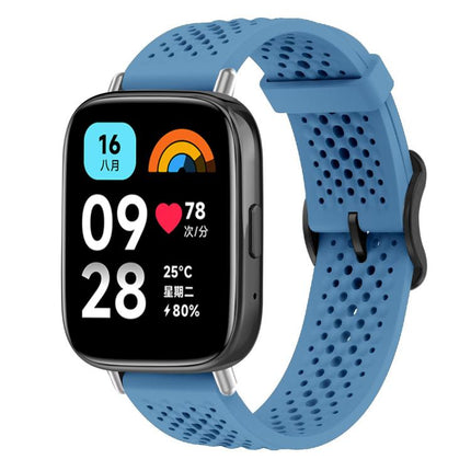 xDfind Breathable Silicone Watch Band, For Xiaomi Band 10 Pro / 9 Pro / Redmi Watch 6, For Redmi Watch 3 Active / Watch 3 Lite