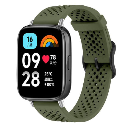xDfind Breathable Silicone Watch Band, For Xiaomi Band 10 Pro / 9 Pro / Redmi Watch 6, For Redmi Watch 3 Active / Watch 3 Lite