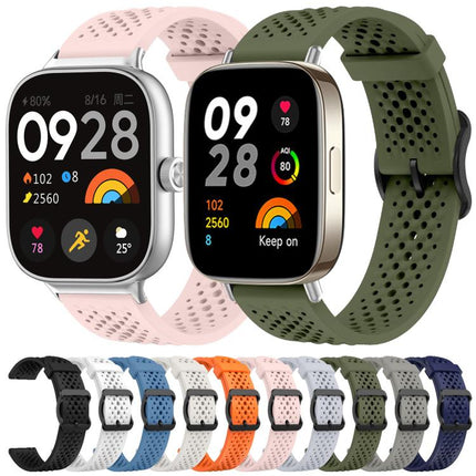 xDfind Breathable Silicone Watch Band, For Xiaomi Band 10 Pro / 9 Pro / Redmi Watch 6, For Redmi Watch 3 Active / Watch 3 Lite