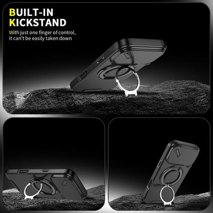 Sliding Camshield Ring Holder Phone Case, For iPhone 17 Pro Max, For iPhone 17 Pro, For iPhone 17