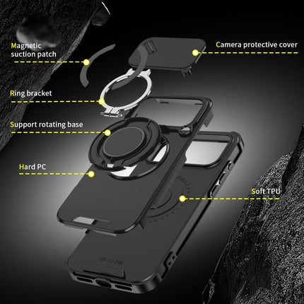 Sliding Camshield Ring Holder Phone Case, For iPhone 17 Pro Max, For iPhone 17 Pro, For iPhone 17