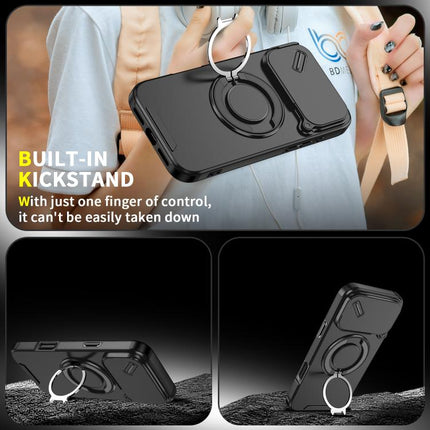Sliding Camshield Ring Holder Phone Case, For iPhone 17 Pro Max, For iPhone 17 Pro, For iPhone 17