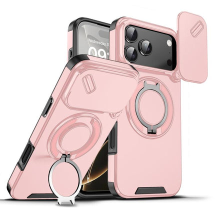 Sliding Camshield Ring Holder Phone Case, For iPhone 18, For iPhone 18 Pro, For iPhone 18 Pro Max