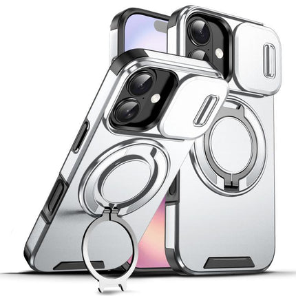 Sliding Camshield Ring Holder Phone Case, For iPhone 18, For iPhone 18 Pro, For iPhone 18 Pro Max