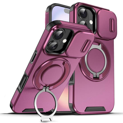 Sliding Camshield Ring Holder Phone Case, For iPhone 18, For iPhone 18 Pro, For iPhone 18 Pro Max