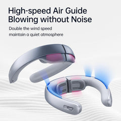 JisuLife FA45 100-speed Dual Turbo Portable Neck Fan Pro1