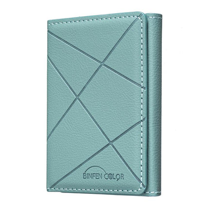 BFK24 Diamond Embossed Magsafe Magnetic Leather Card Bag