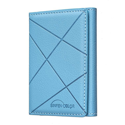 BFK24 Diamond Embossed Magsafe Magnetic Leather Card Bag