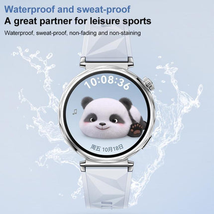 xDfind Ice Crystal Texture Silicone Watch Band, For Huawei Watch GT 5 41mm
