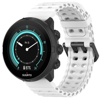 xDfind Ocean Dual Pin Buckle Silicone Watch Band, For Suunto 9 / 7 / Spartan Sport