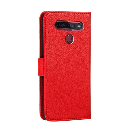 Feather Pattern Litchi Texture Horizontal Flip Leather Case with Wallet & Holder & Card Slots, For LG K41S / K51S, For LG K61, For Huawei Enjoy 20, For Motorola Moto G Stylus