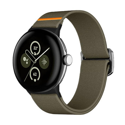 xDfind Elastic Nylon Watch Band, For Google Pixel Watch 4 / 3 45mm, For Google Pixel Watch 4 / 3 / 2 / 1 41mm