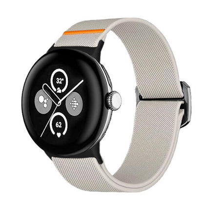 xDfind Elastic Nylon Watch Band, For Google Pixel Watch 4 / 3 45mm, For Google Pixel Watch 4 / 3 / 2 / 1 41mm