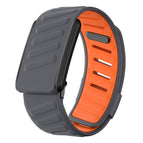 For WHOOP 4.0 / Dark Grey + Orange