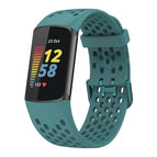 For Fitbit Charge 6 / 5 / Pine Needle Green