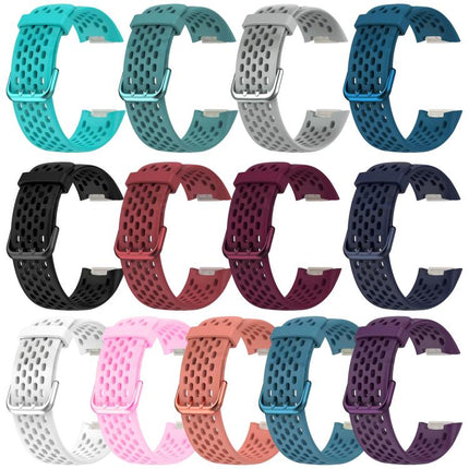 xDfind Hole Style Breathable Silicone Watch Band, For Fitbit Charge 6 / 5