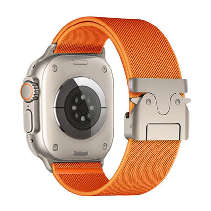 xDfind Parachute Buckle Stretch Nylon Watch Band, For Apple Watch 42 / 44 / 45 / 46 / 49mm, For Apple Watch 38 / 40 / 41 / S10 42mm