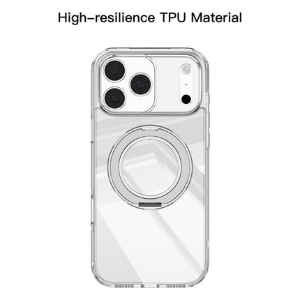 Mutural Ice Amber Series MagSafe Holder TPU Phone Case, For iPhone 18 Pro, For iPhone 18 Pro Max, For iPhone 17 Pro Max, For iPhone 17 Pro, For iPhone 17, For iPhone Air