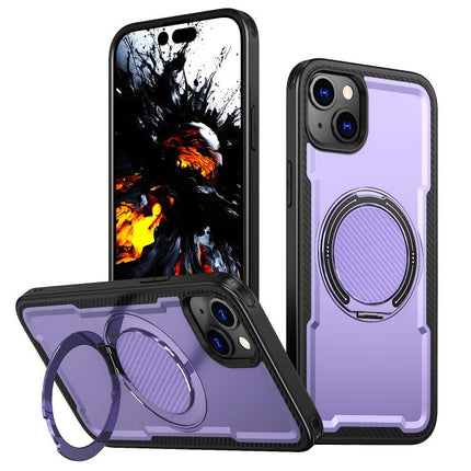 kalebol Metal 360 Degree Rotation Holder MagSafe Phone Case, For iPhone 14, For iPhone 14 Pro, For iPhone 14 Pro Max, For iPhone 13 Pro