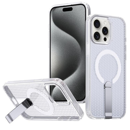 kalebol Honeycomb Cooling MagSafe Holder Phone Case, For iPhone 16 Pro, For iPhone 16 Plus, For iPhone 16, For iPhone 15 Pro Max