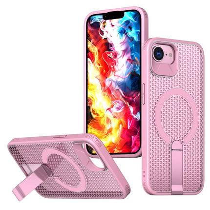 kalebol Honeycomb Cooling MagSafe Holder Phone Case, For iPhone 18 Pro, For iPhone 18 Pro Max, For iPhone 17e / 16e, For iPhone 17 Pro Max