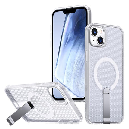 kalebol Honeycomb Cooling MagSafe Holder Phone Case, For iPhone 13