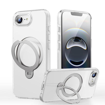 Gear-Style Stress Relief 360 Rotation Holder MagSafe Phone Case, For iPhone 18 Pro, For iPhone 18 Pro Max, For iPhone 17e / 16e, For iPhone 17 Pro Max, For iPhone 17 Pro