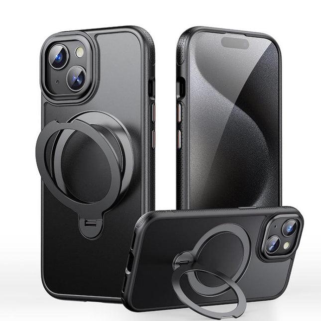 Gear-Style Stress Relief 360 Rotation Holder MagSafe Phone Case, For iPhone 15, For iPhone 14, For iPhone 14 Pro, For iPhone 14 Pro Max, For iPhone 13 Pro Max, For iPhone 13 Pro, For iPhone 13
