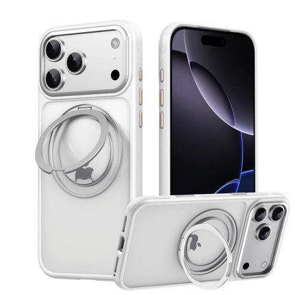 Gear-Style Stress Relief 360 Rotation Holder MagSafe Phone Case, For iPhone 18 Pro, For iPhone 18 Pro Max, For iPhone 17e / 16e, For iPhone 17 Pro Max, For iPhone 17 Pro