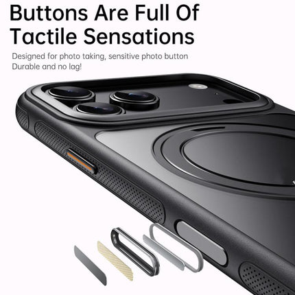 Gear-Style Stress Relief 360 Rotation Holder MagSafe Phone Case, For iPhone 15, For iPhone 14, For iPhone 14 Pro, For iPhone 14 Pro Max, For iPhone 13 Pro Max, For iPhone 13 Pro, For iPhone 13
