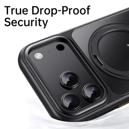 Gear-Style Stress Relief 360 Rotation Holder MagSafe Phone Case, For iPhone 18 Pro, For iPhone 18 Pro Max, For iPhone 17e / 16e, For iPhone 17 Pro Max, For iPhone 17 Pro
