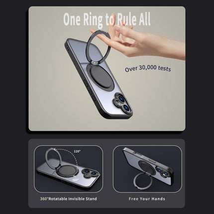 Kalebol 360-degree Rotating MagSafe Magnetic Holder Phone Case, For iPhone 17, For iPhone Air, For iPhone 16 Plus