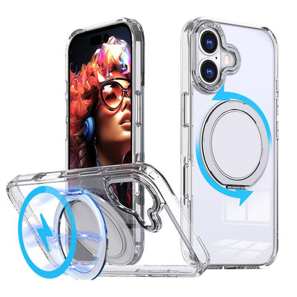 Kalebol 360-degree Rotating MagSafe Magnetic Holder Phone Case, For iPhone 17, For iPhone Air, For iPhone 16 Plus