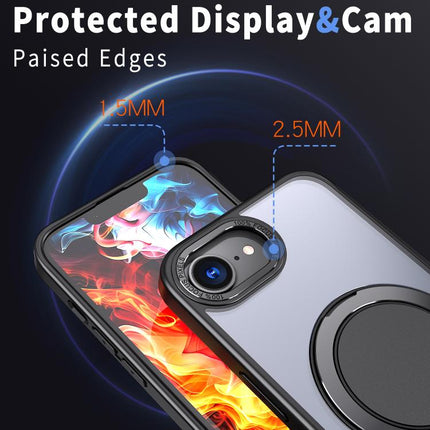 Kalebol 360-degree Rotating MagSafe Magnetic Holder Phone Case, For iPhone 17e / 16e, For iPhone 17 Pro Max, For iPhone 17 Pro