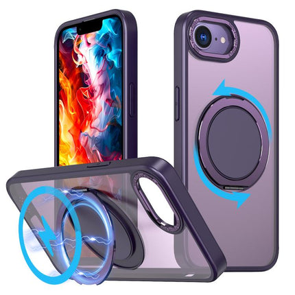 Kalebol 360-degree Rotating MagSafe Magnetic Holder Phone Case, For iPhone 17e / 16e, For iPhone 17 Pro Max, For iPhone 17 Pro