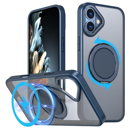 Kalebol 360-degree Rotating MagSafe Magnetic Holder Phone Case, For iPhone 16