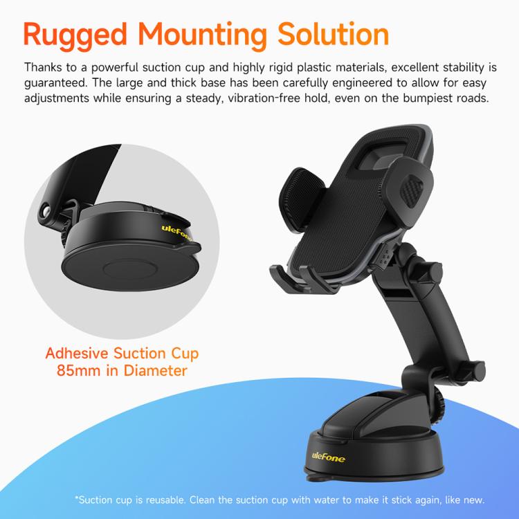 Ulefone UAN16 Armor Mount Car Phone Holder, Enhanced Model