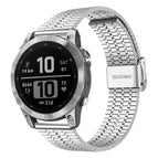 For Garmin Fenix 8 / 7 / 6 / 5 22mm / Silver