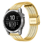 For Garmin Fenix 8 / 7 / 6 / 5 22mm / Gold