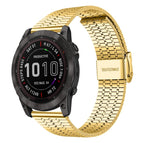 For Garmin Fenix 8 / 7X / 6X / 5X 26mm / Gold